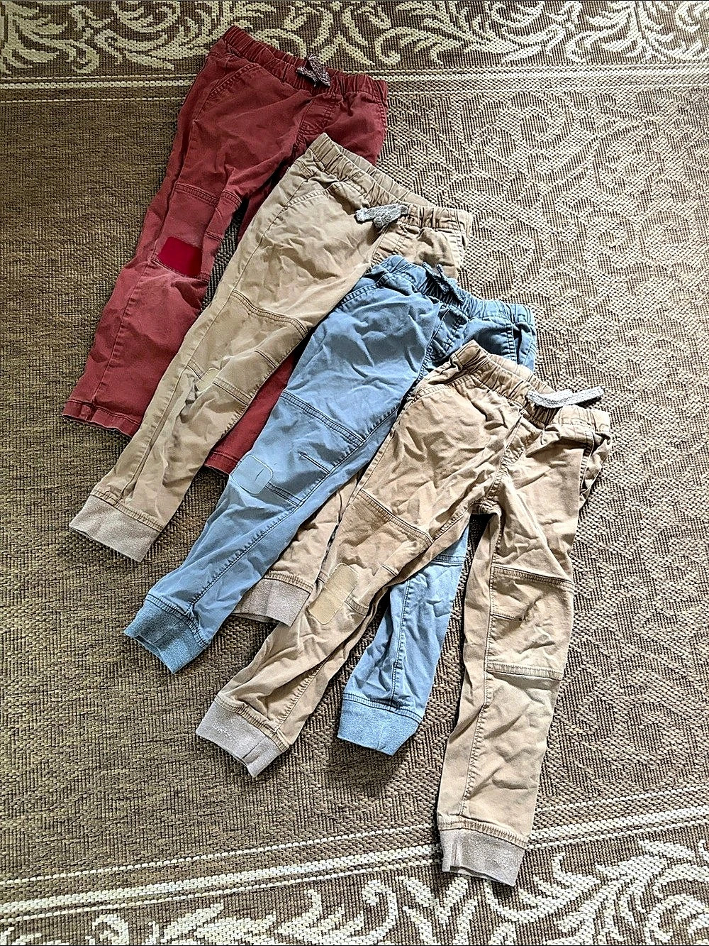 Cat & Jack Toddler 5T bundle Boys or girls Pull-On Jogger Pants lot of 4 pairs